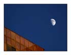 The moon in the city